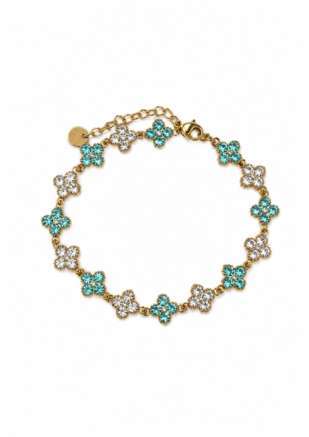 Bracelet Jade Bleu ciel