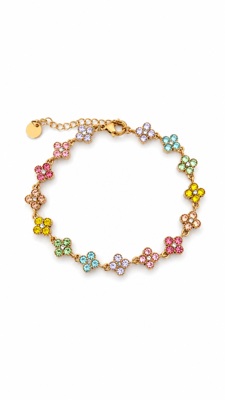Bracelet Jade Multicolore ( pastel )