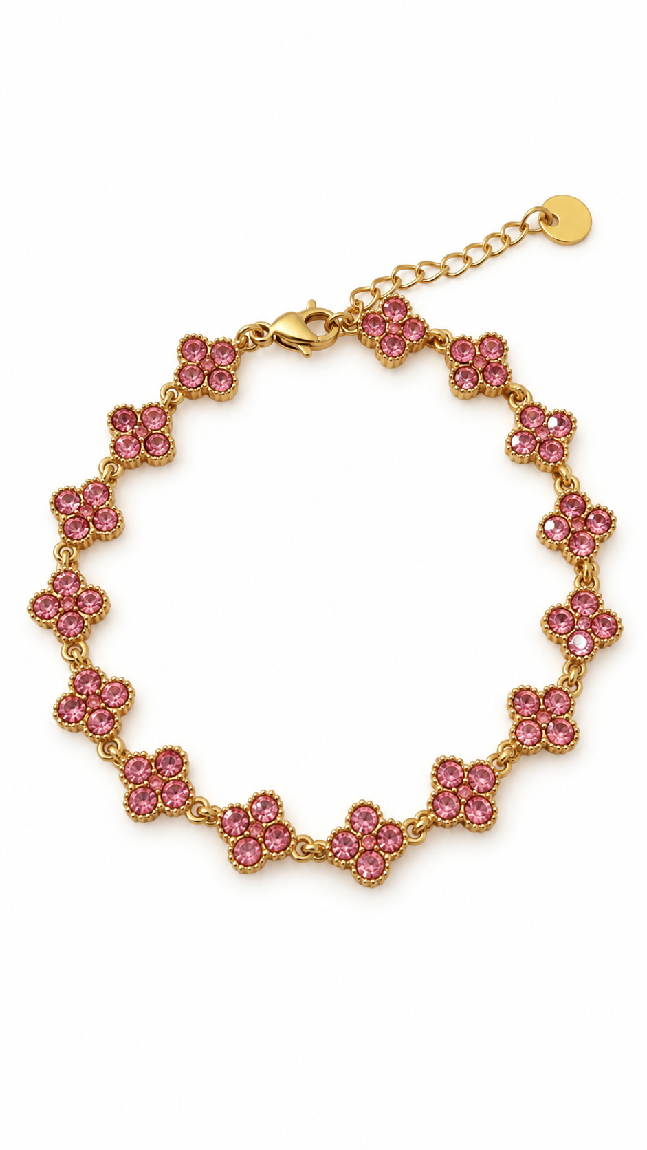 Bracelet Jade Rose