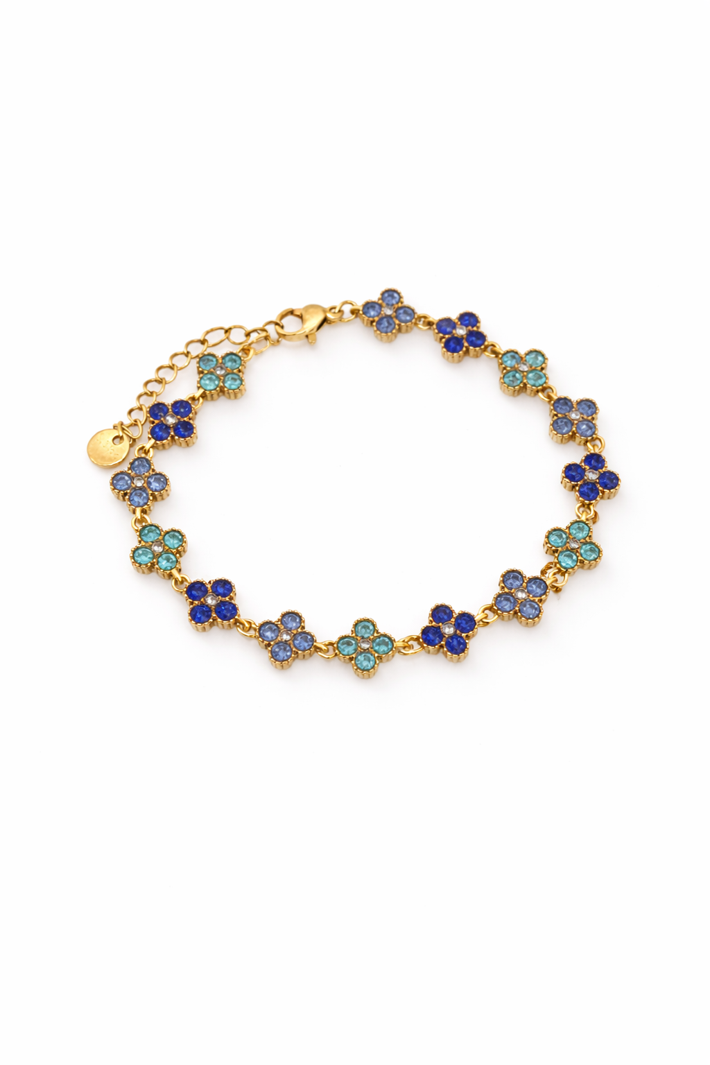 Bracelet Jade Bleu