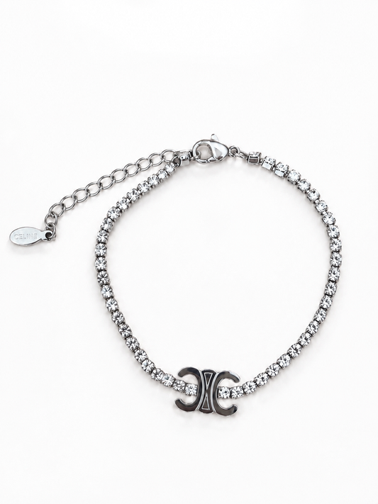 Bracelet Celia Strass argent