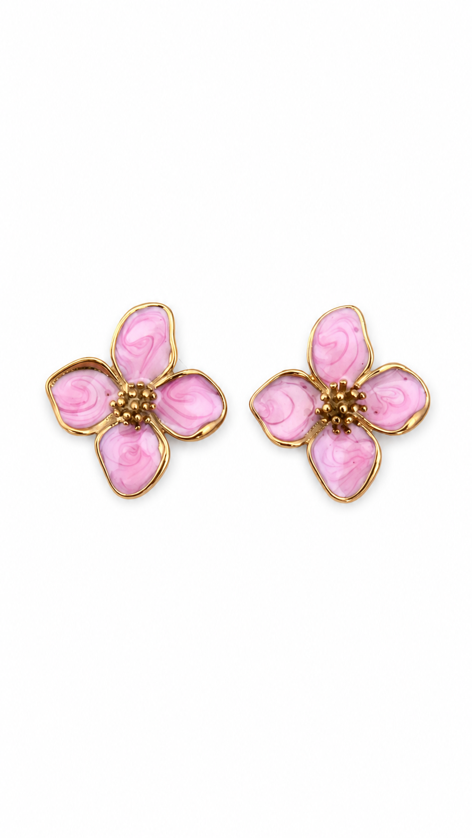 Boucle d’oreille Lys