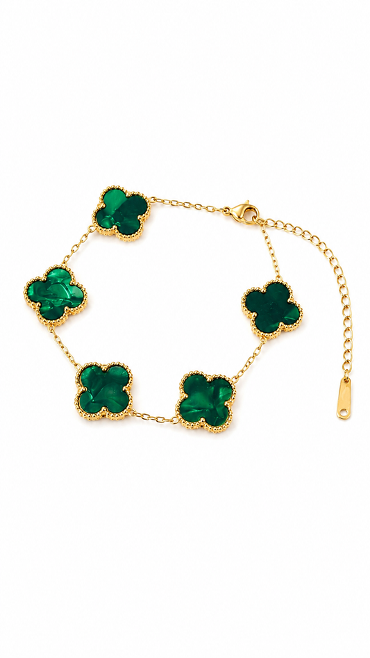 Bracelet Vanïa Vert Marbré