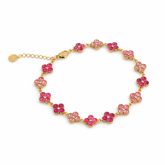 Bracelet Jade rose