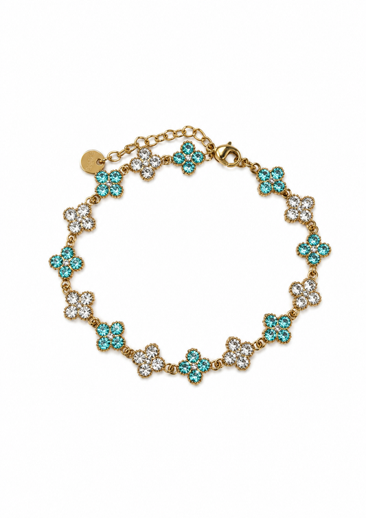 Bracelet Jade Bleu ciel