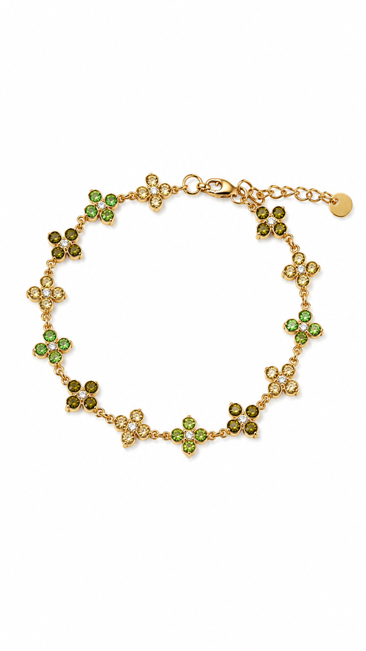 Bracelet Rafiya Vert