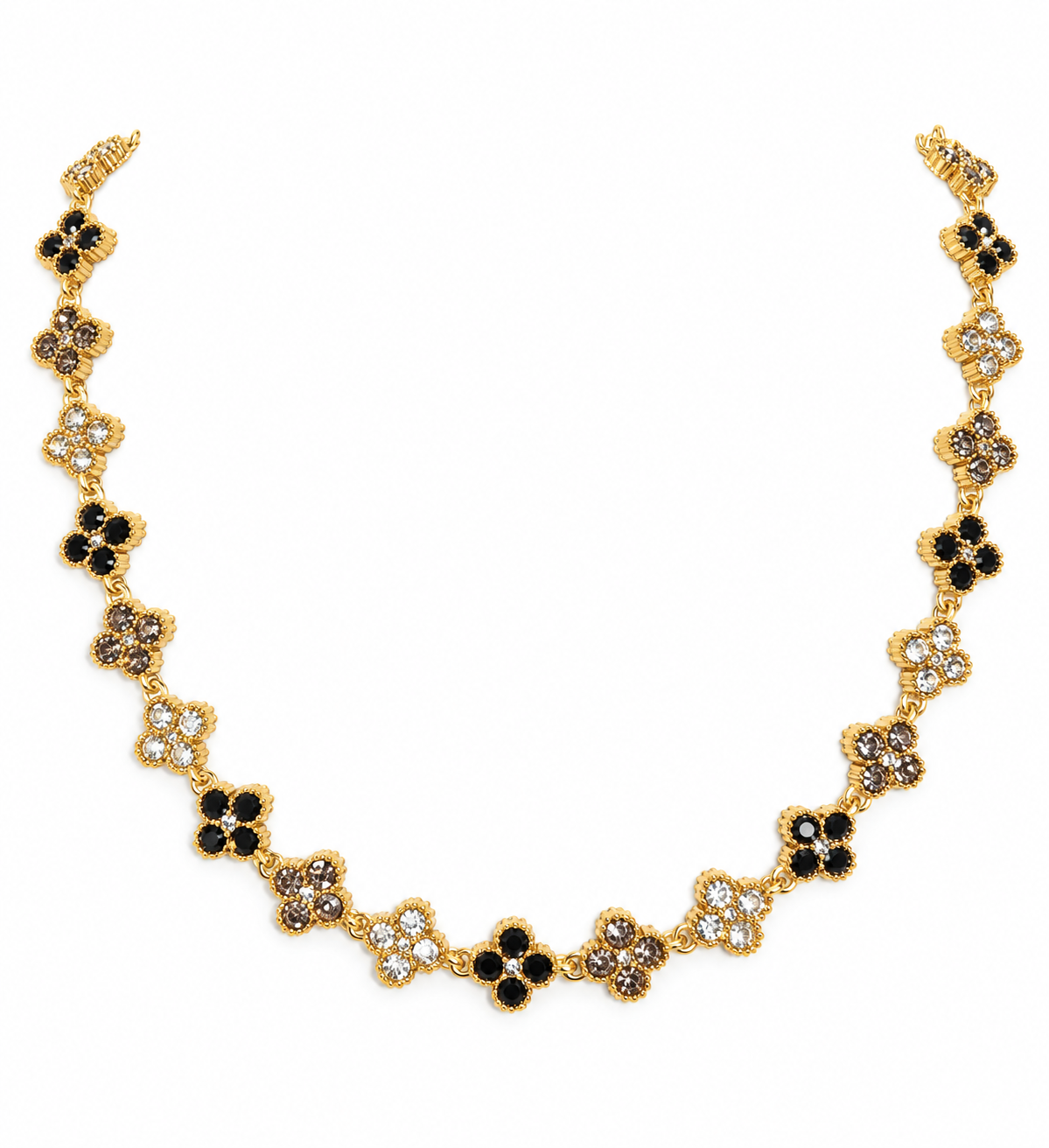 Collier Jade Noir/Blanc