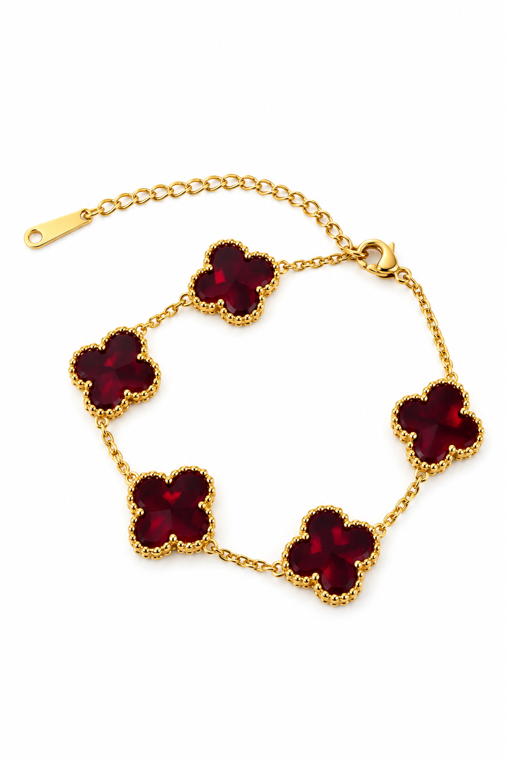 Bracelet Vanïa Bordeaux Marbré
