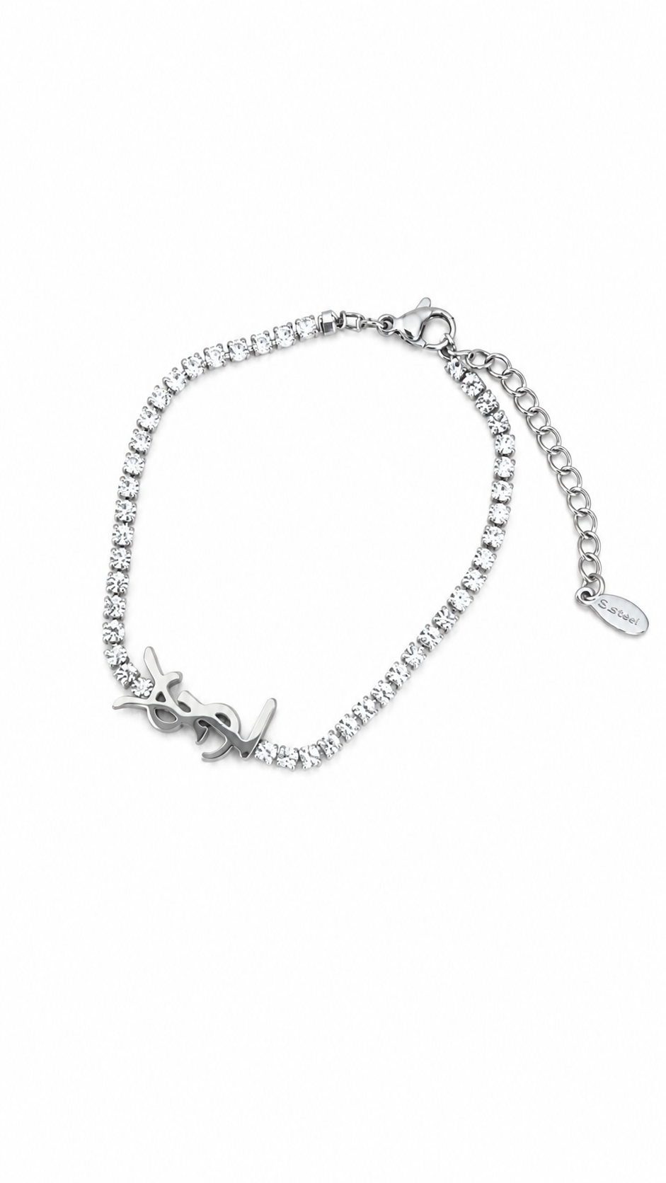 Bracelet Inaya Strass Argent