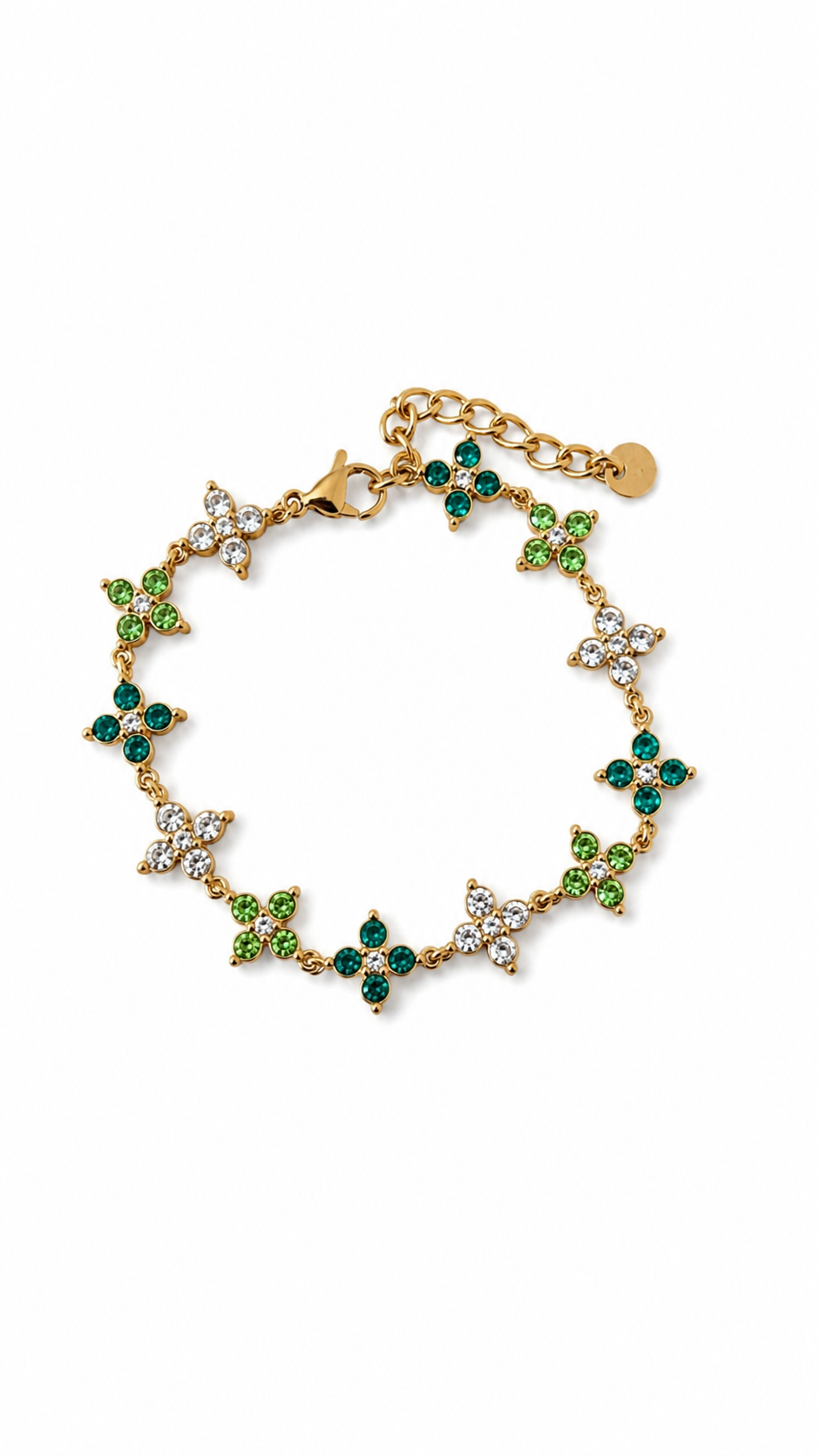 Bracelet Rafiya vert