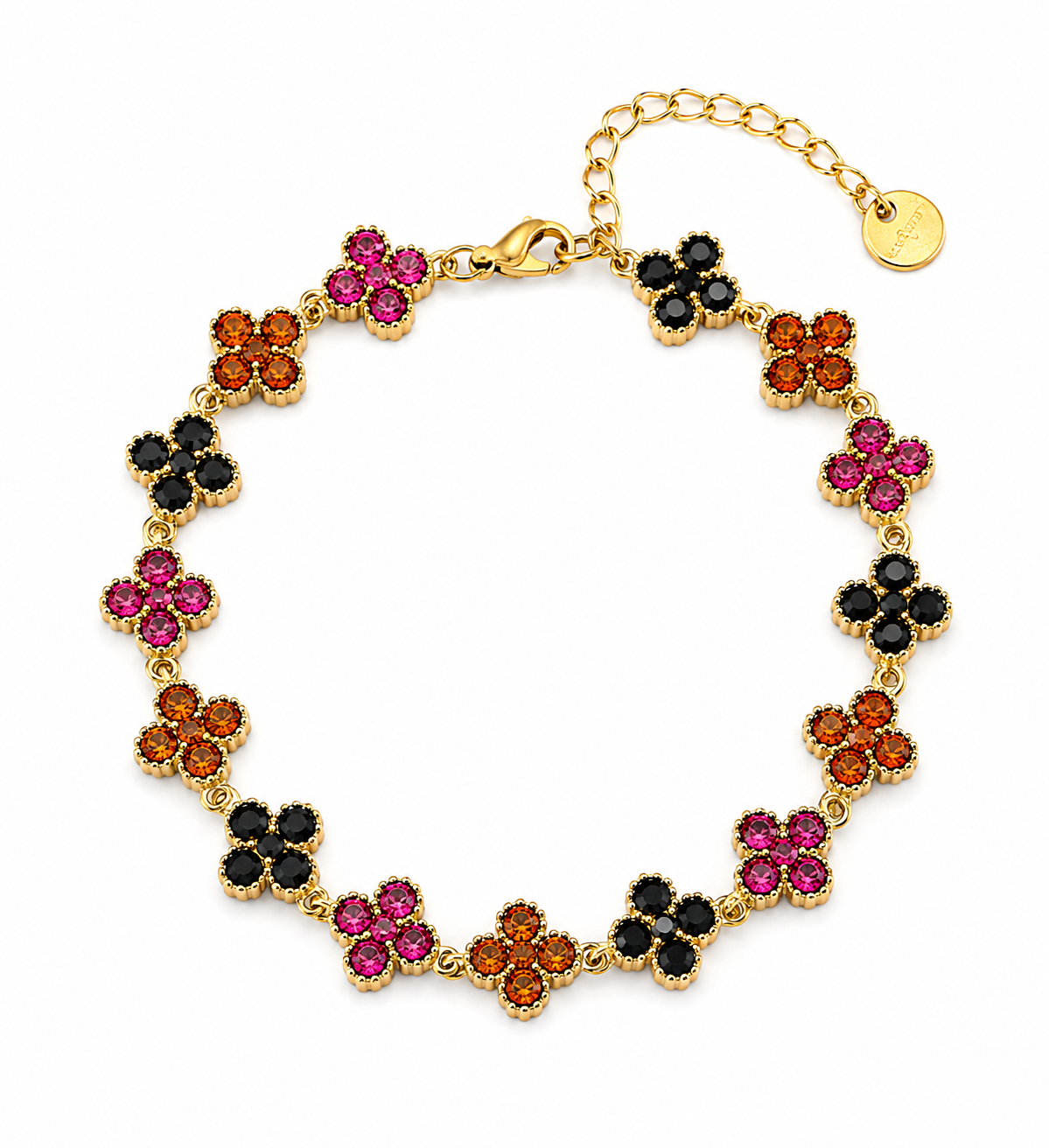 Bracelet Jade Rose/Noir