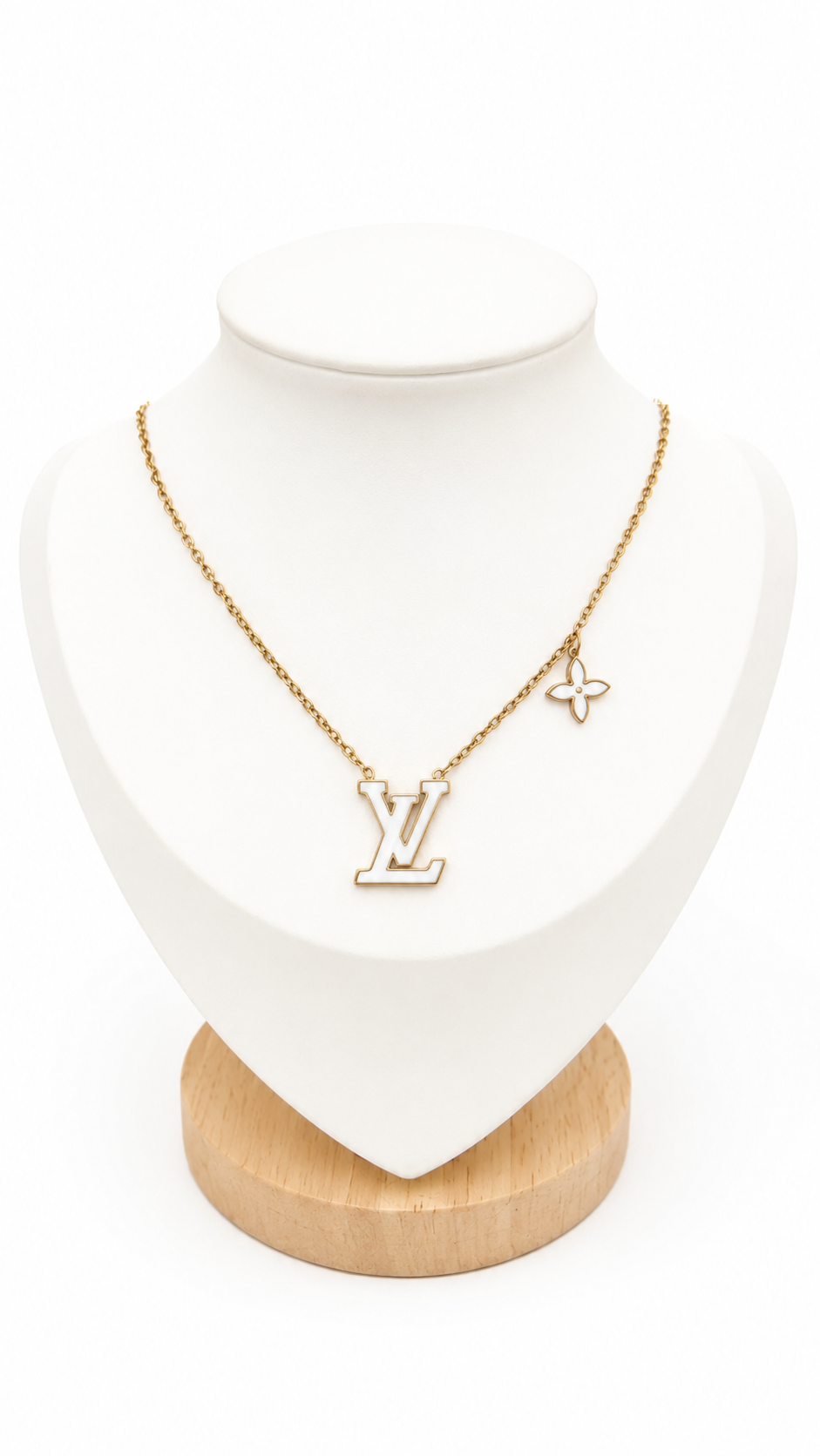 Collier Eya Blanc