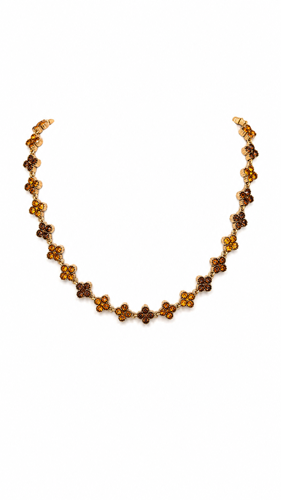 Collier Jade Marron