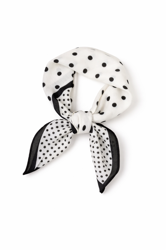 Foulard à pois