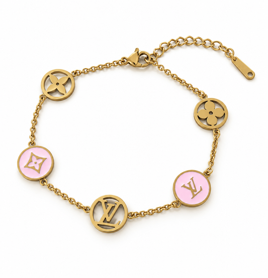Bracelet Lucia Or rose